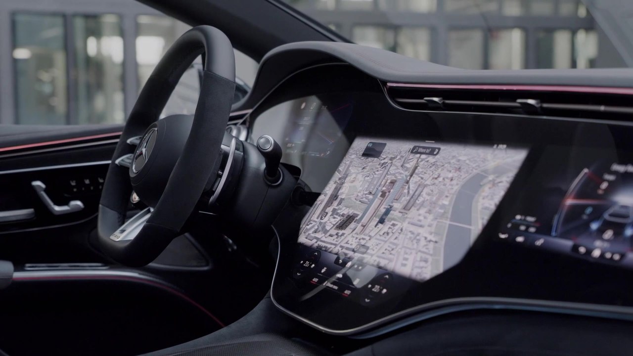 Der neue Mercedes-AMG EQS 53 4MATIC+ - Interieur-Design mit besonders sportlicher Note
