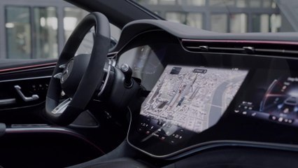 Der neue Mercedes-AMG EQS 53 4MATIC+ - Interieur-Design mit besonders sportlicher Note