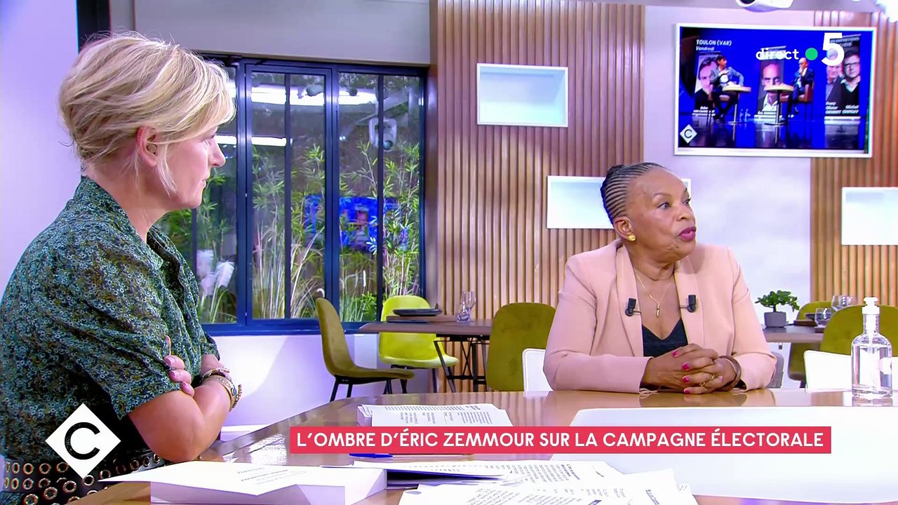 Christiane Taubira : "On entend trop Eric Zemmour dans les médias ! On n est pas obligé de s'enfermer dans les commentaire de cet individu"