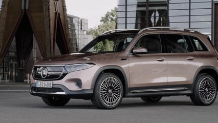 The new Mercedes-Benz EQB Design Preview
