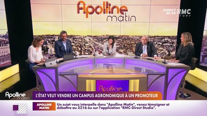 RMC s’engage pour vous : L'Etat veut rendre un campus agronomique à un promoteur - 21/09