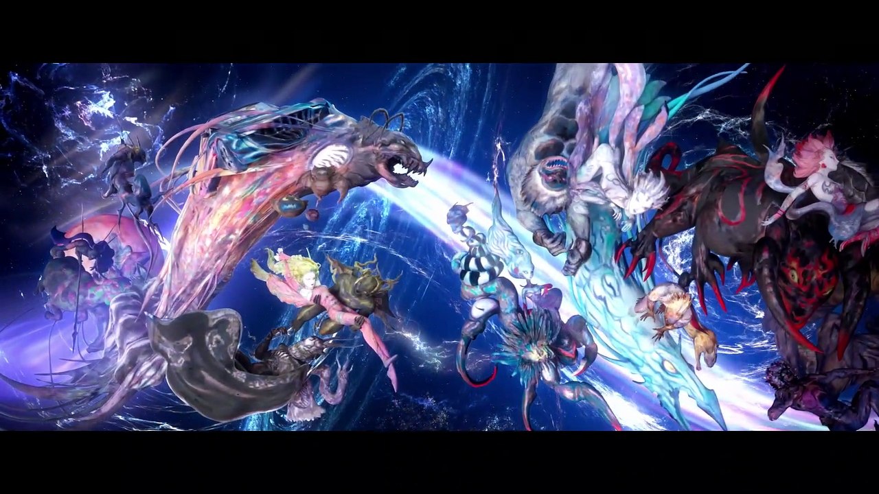 Final Fantasy XV: Yoshitaka Amano "Big Bang" Art