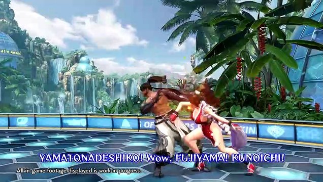 The King of Fighters XIV: Mai Shiranui y Banderas Hattori