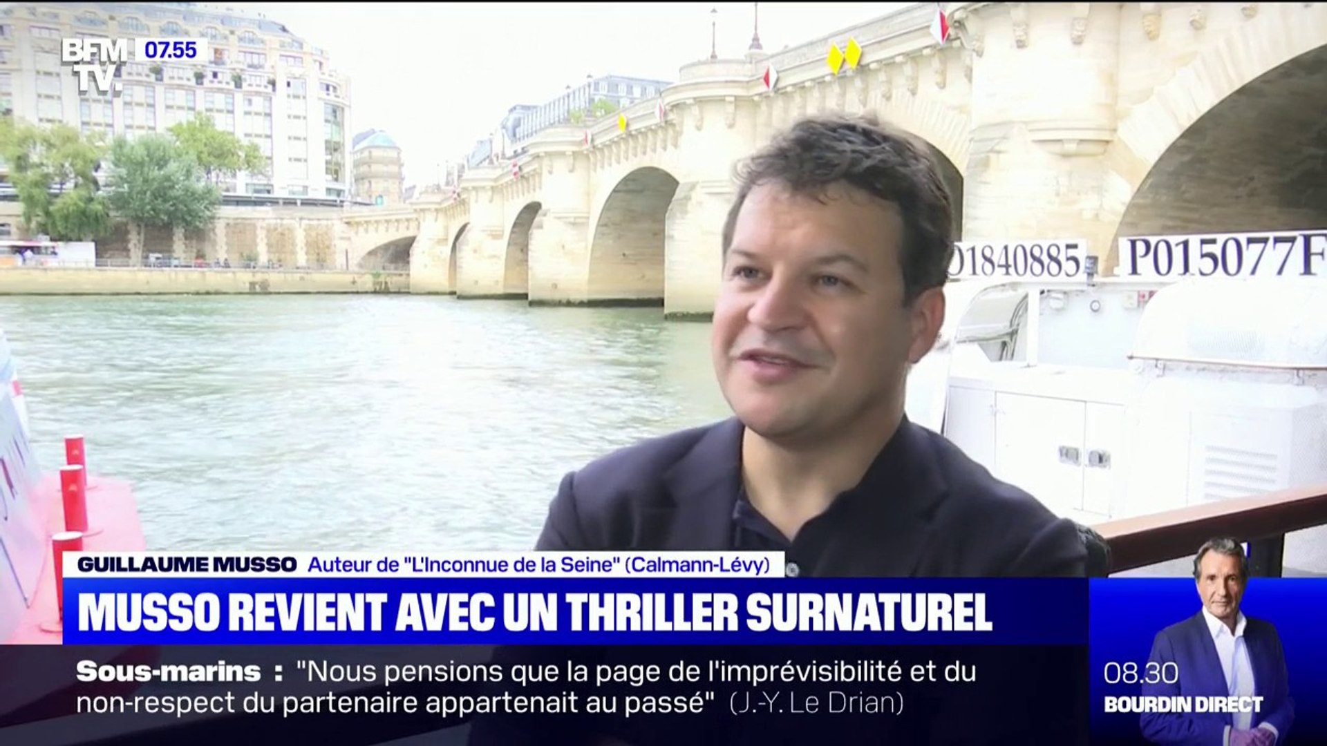 L inconnue De La Seine Suite "L'Inconnue de la Seine": Guillaume Musso, l'écrivain le plus lu de France,  se lance dans le thriller surnaturel - Vidéo Dailymotion