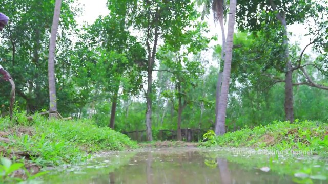 DRIED STINGRAY _ Cooking Dried Stingray Fish Gravy in Village _ Karuvadu Thokku