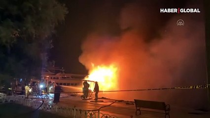 Aynı teknede bir günde ikinci yangın
