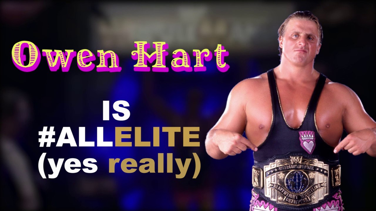 OWEN HART to appear in AEW Video Game and be honored with a TOURNAMENT (fans go wild)
