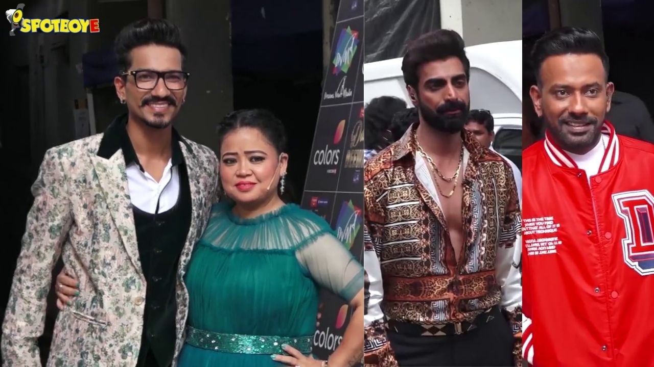 Bharti Singh, Haarsh Limbachiyaa, Dharmesh Yelande & Tushar Kalia On The Sets Of Dance Deewane