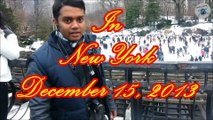 Snowfall In Central Park, Manhattan, NYC || YoungExperts
