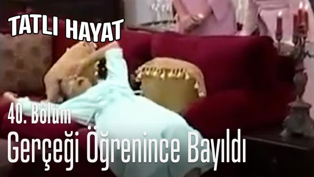 Gerçeği öğrenince bayıldı - Tatlı Hayat 40. Bölüm