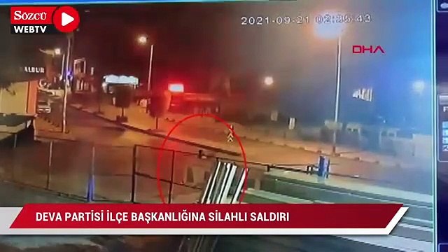 Arnavutköy Deva Partisi İlçe Başkanlığı kurşunlandı