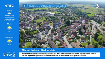 21/09/2021 - Le 6/9 de France Bleu Belfort Montbéliard en vidéo