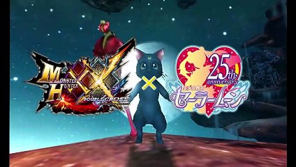 Monster Hunter XX: Colaboración con Sailor Moon