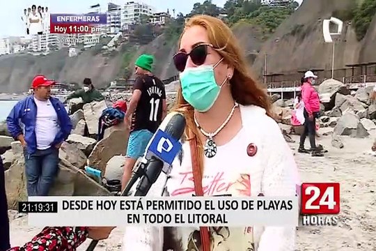Costa Verde: decenas de personas visitaron las playas tras flexibilización de las restricciones