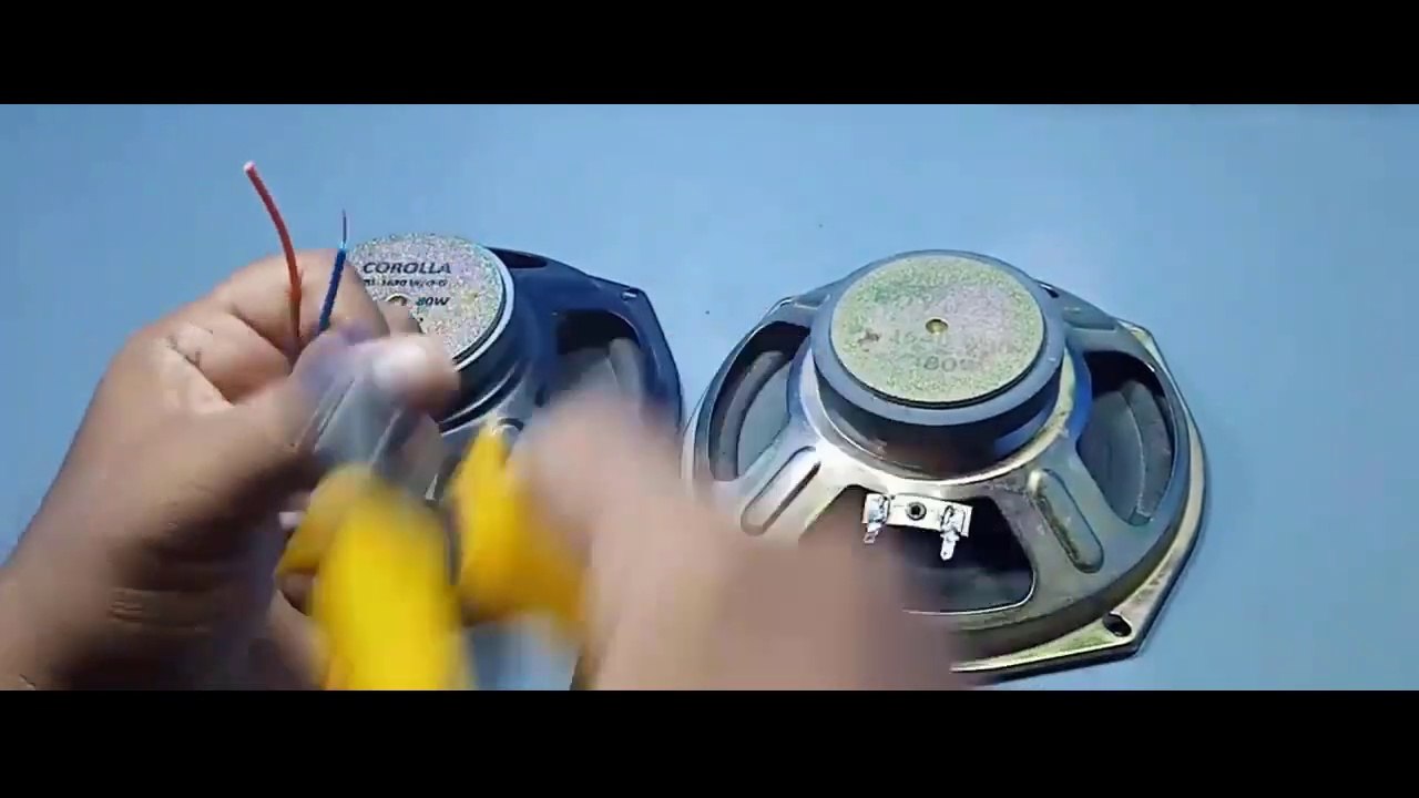 How to Make Free Energy Generator Using Speakers  Free Electricity