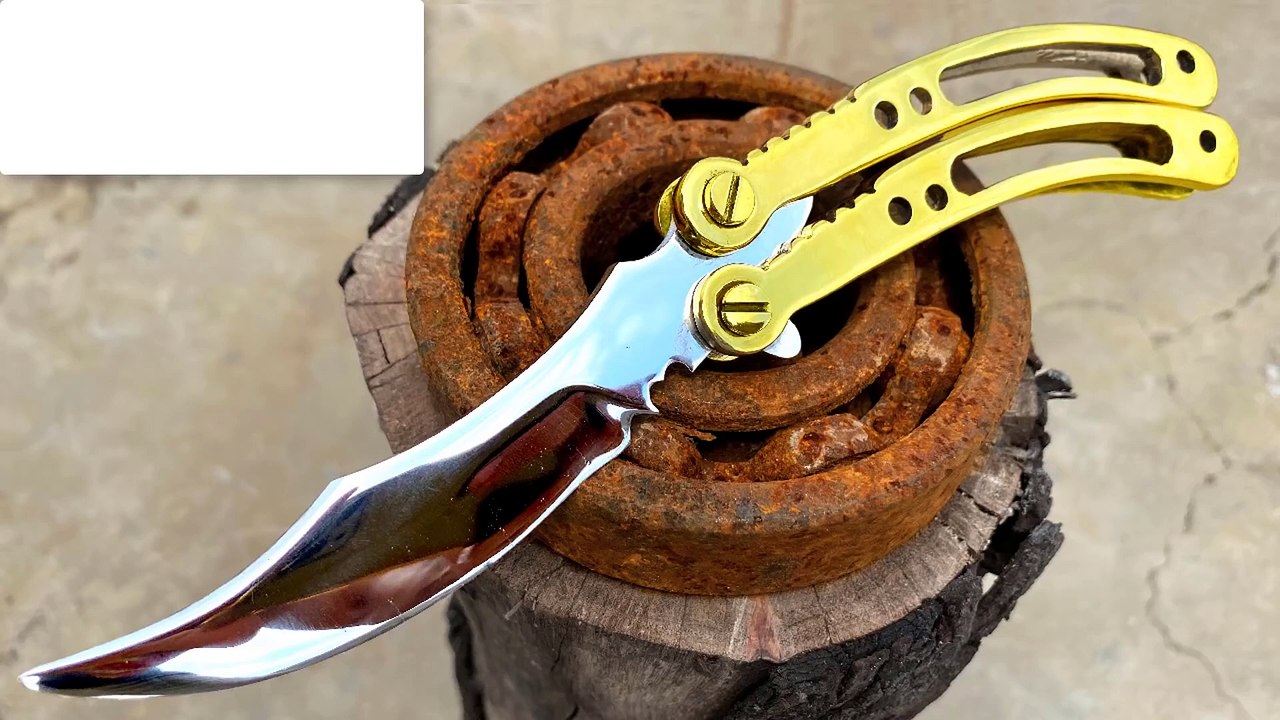 Forging Rusted Bearings into Sharp Knives