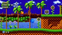 Sonic Mania: Green Hill Zone Act 2 Gameplay