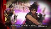 Samurai Warriors Spirit of Sanada: Tráiler Gameplay: Sus Personajes