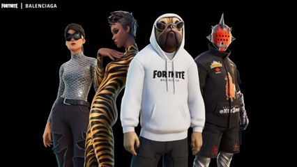 Fortnite : les skins Balenciaga dans la boutique du 21 septembre 2021