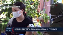 Seribu Pekerja Jalani Vaksinasi Covid-19