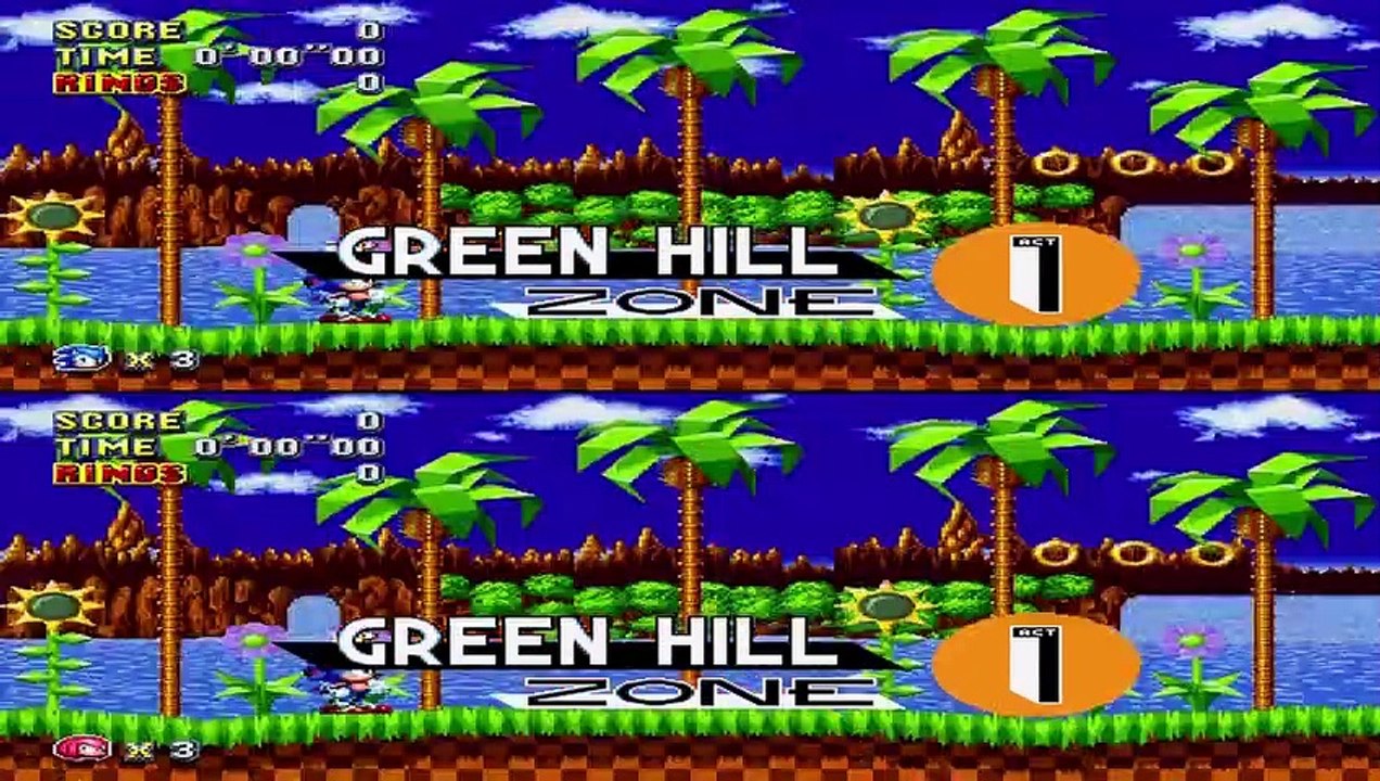 Sonic Mania: Primer Avance: Modo Competición