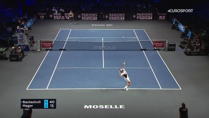 Basilashvili qualifié pour le 2e tour face à Mager : Le résumé du match