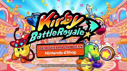 Kirby Battle Royale: Tráiler de la Demo