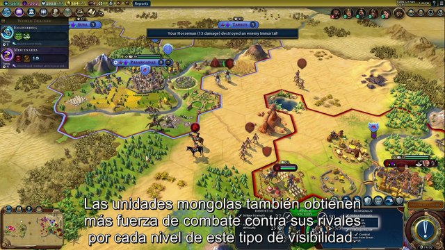 Civilization VI Rise & Fall: Avance: Mongolia