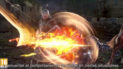Showcase de Soul Calibur VI dedicado a Geralt de Rivia