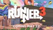 Runner3 anuncia fecha de lanzamiento con nuevo tráiler