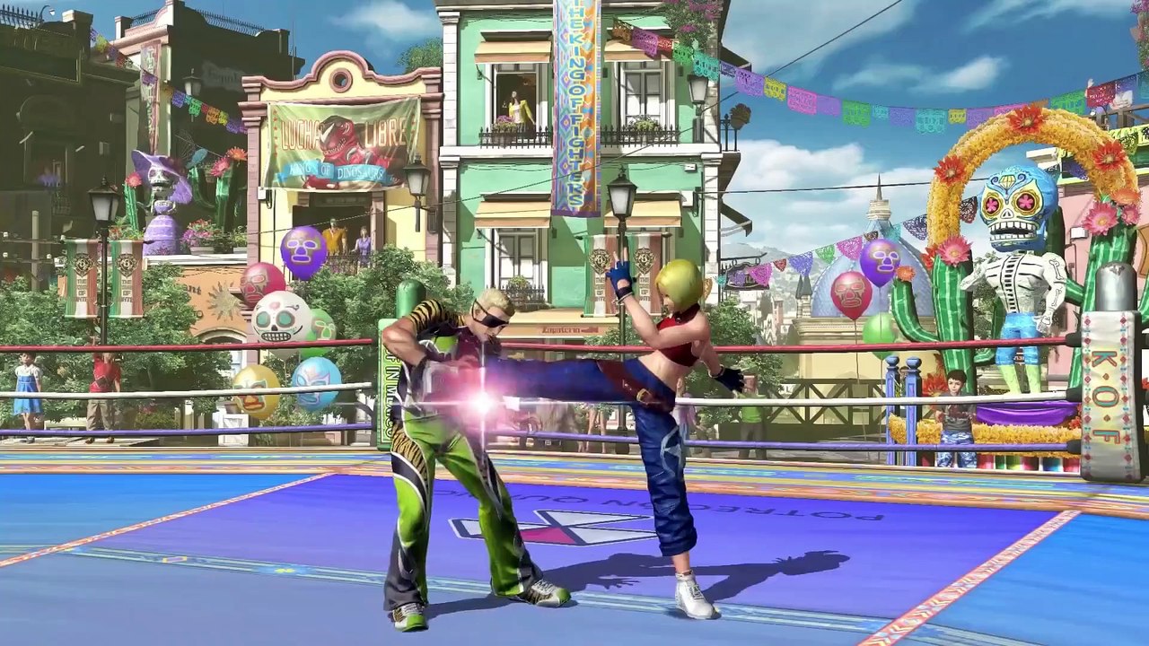 Blue Mary (DLC), nuevo personaje de KOF XIV. Tráiler