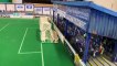 Coleraine FC recreates The Showgrounds in miniature form