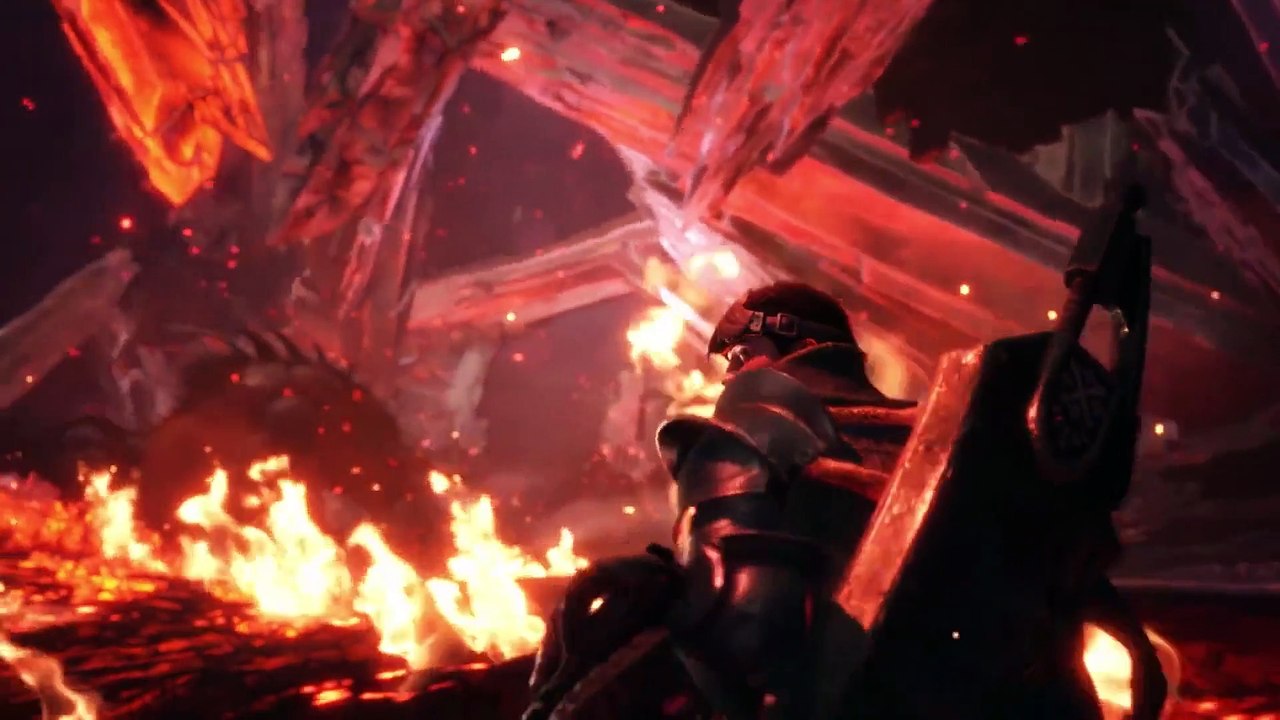 Behemoth, de FFXIV, llega a Monster Hunter World