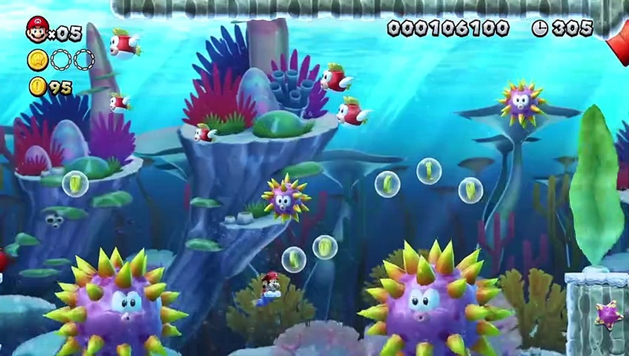 Tráiler de anuncio de New Super Mario Bros. U  Deluxe  para Nintendo Switch