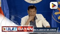 Pres. Duterte, muling bumwelta laban kay Sen. Gordon; Sen. Gordon, dumepensa laban sa pangulo