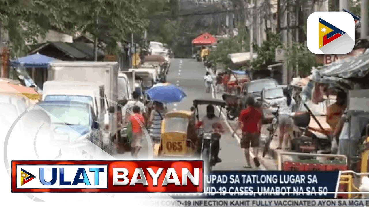 Granular lockdown, ipinatupad sa tatlong lugar sa Brgy. Pinyahan, QC; Active Covid-19 cases, umabot na sa 50; DILG, nagpaalala na may P20-K hanggang P50-K multa o anim na buwang pagkakakulong ang lalabag sa testing at quarantine protocols