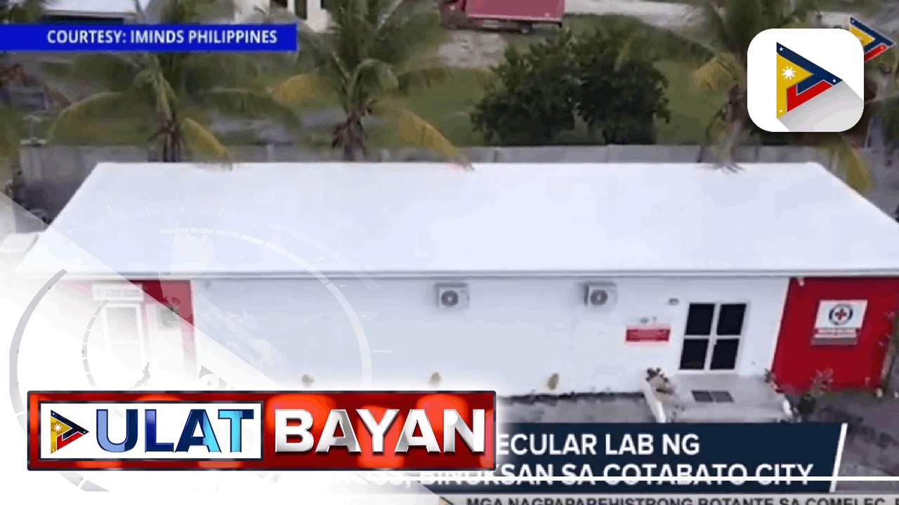 Ika-14 Biomolecular lab ng Philippine Red Cross, binuksan sa Cotabato City