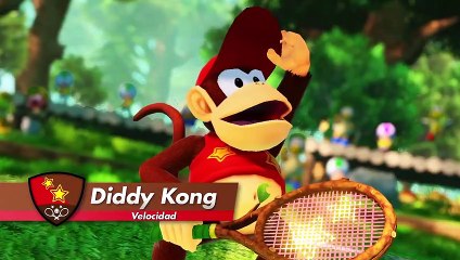 Diddy Kong, se apunta a Mario Tennis Aces