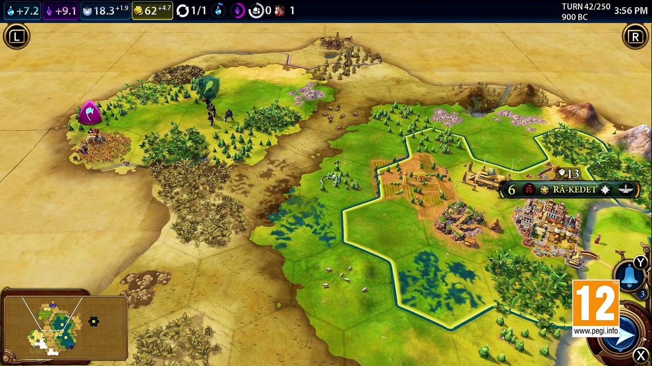 Conceptos básicos de Sid Meier's Civilization VI