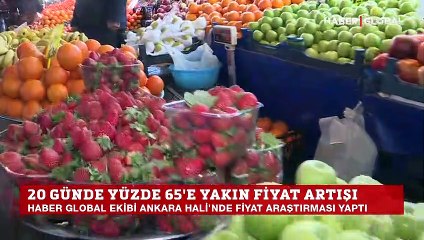 20 günde yüzde 65'e yakın zam! Haber Global ekibi hale girdi