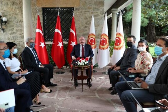 Şentop'tan AB'nin göç, islamofobi ve Doğu Akdeniz politikalarına eleştiri Doğu Akdeniz'i biraz Doğu Akdenizlilere bırakmakta fayda var, Yunanistan...