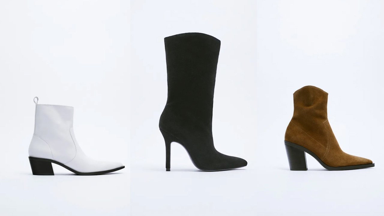 10 botas cowboy de Zara que llevarás todo el otoño