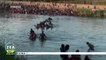 Migrantes retan al río Bravo y a los operativos con tal de cruzar la frontera