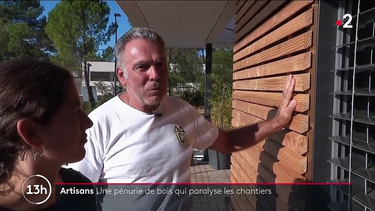 Construction : une pénurie de bois inédite inquiète les artisans