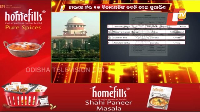 SC Collegiums Recommends Transfer Of 17 High Court Judges