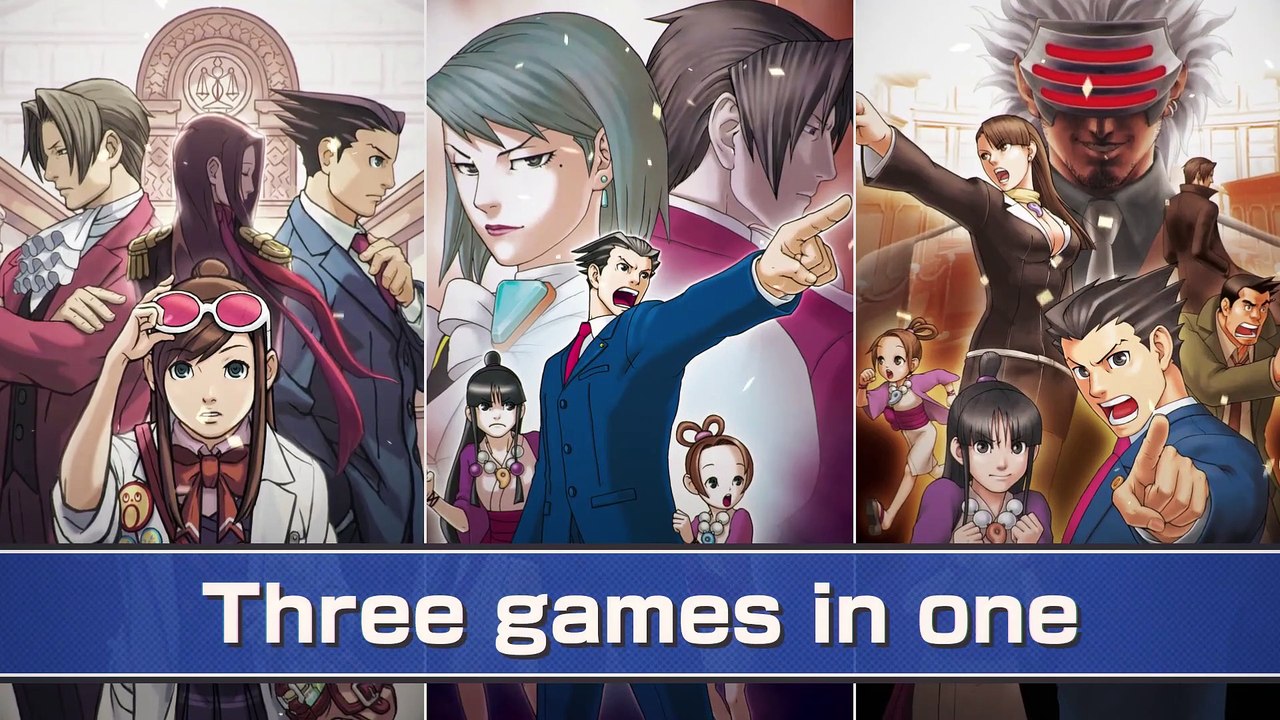 Phoenix Wright: Ace Attorney Trilogy HD llega a PC y consolas