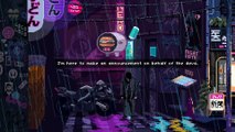 Tráiler con fecha de lanzamiento de VirtuaVerse, una aventura gráfica cyberpunk
