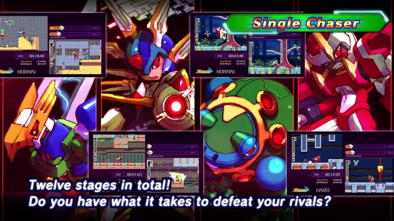 Así es el modo Z Chaser de Mega Man Zero/ ZX Legacy Collection