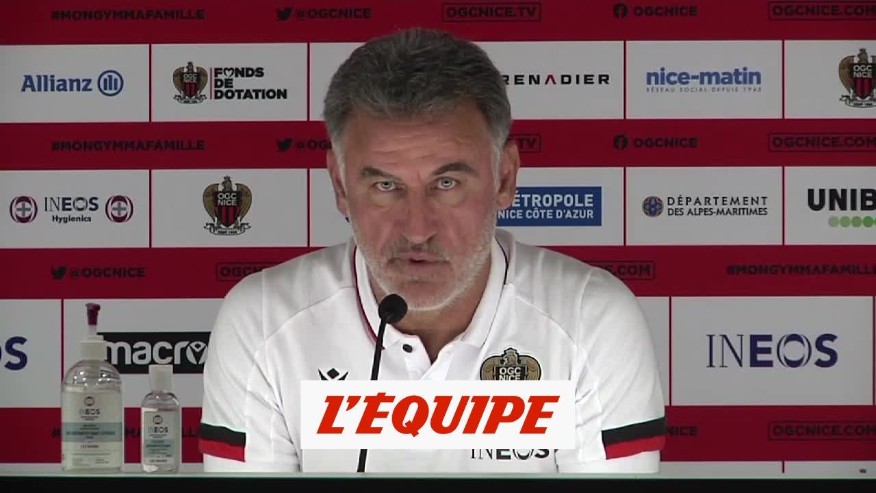 Galtier donne des nouvelles rassurantes de Dolberg et Lotomba - Foot - L1 - Nice