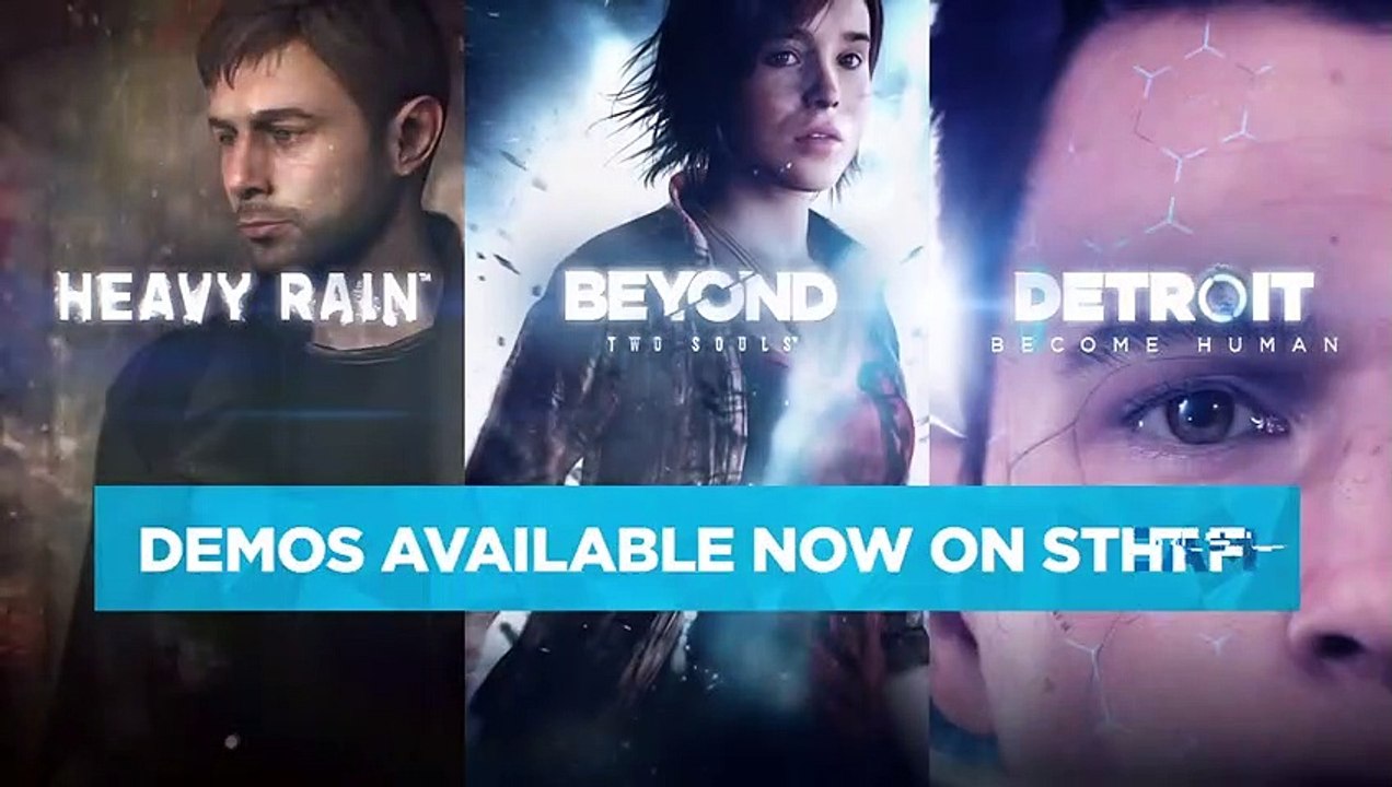 Tráiler de anuncio en Steam de los videojuegos de Quantic Dreams
